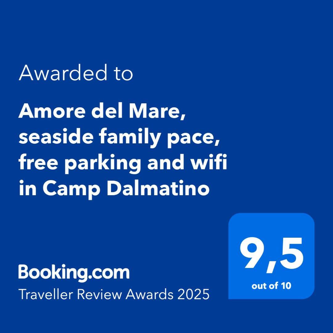Amore Del Mare, Seaside Family Pace, Free Parking And Wifi In Camp Dalmatino 드라게 외부 사진